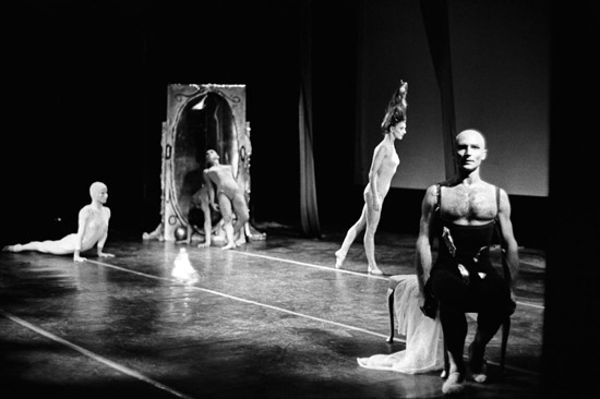 1976-VOICES-Jean-Marie Dubrul (foreground) photo: Geoff Howard