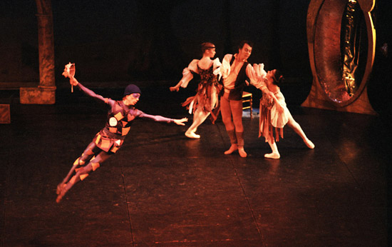 1983-BEAUTY AND THE BEAST- John Broome as the Jester- photo: Linda Rich