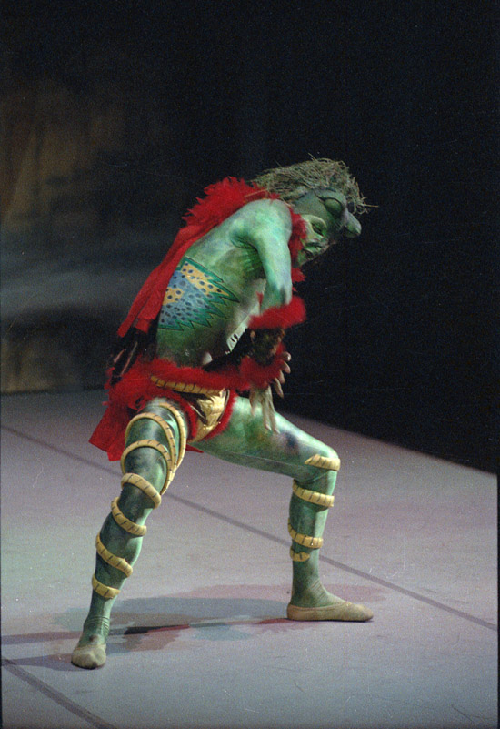 1988-THE MAGIC FLUTE-Graham Woodward as Monostatos -photo: Dabney Forest