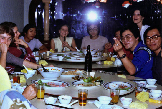 ASIA – Taipei 1981- a Chinese banquet