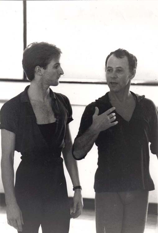 Alexander and Graham Woodward at the Dance Centre, Covent Garden- photo: Suzanne Board